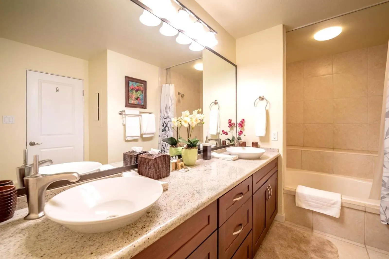 Kbm Resorts Spacious 4-Bedroom Kapalua Golf Collection Multi Unit Listing Same Floor Golf Course Views 2 Free Rental Cars Kgv-21P2P3